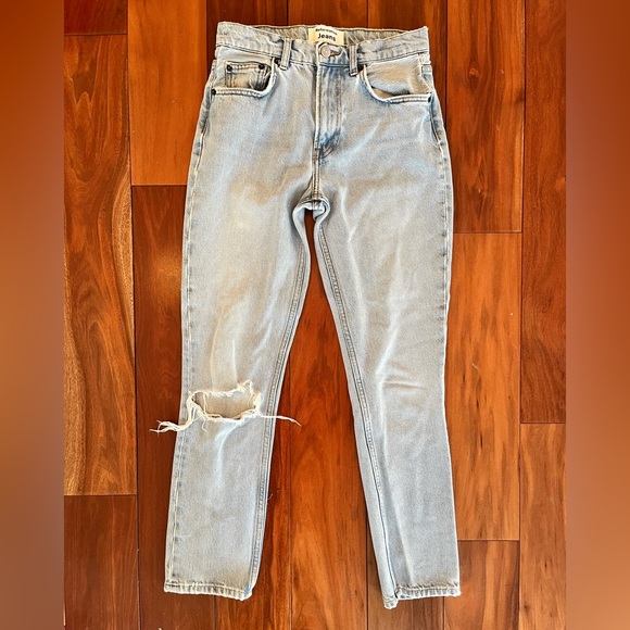 Reformation Julia High Rise Cigarette Jeans - Picture 2 of 7